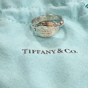 Tiffany & Co sterling silver ring
